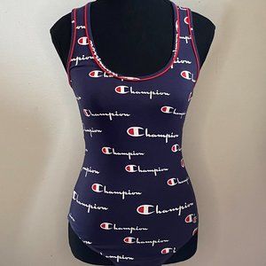 (NWOT) CHAMPIONS Blue and Red Bodysuit - Xsmall